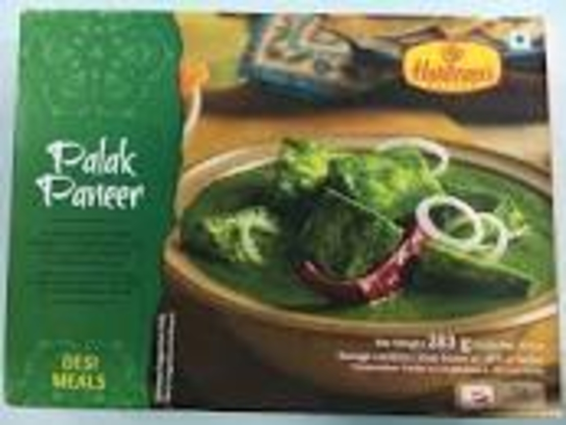 Haldiram's Palak Paneer 283grms