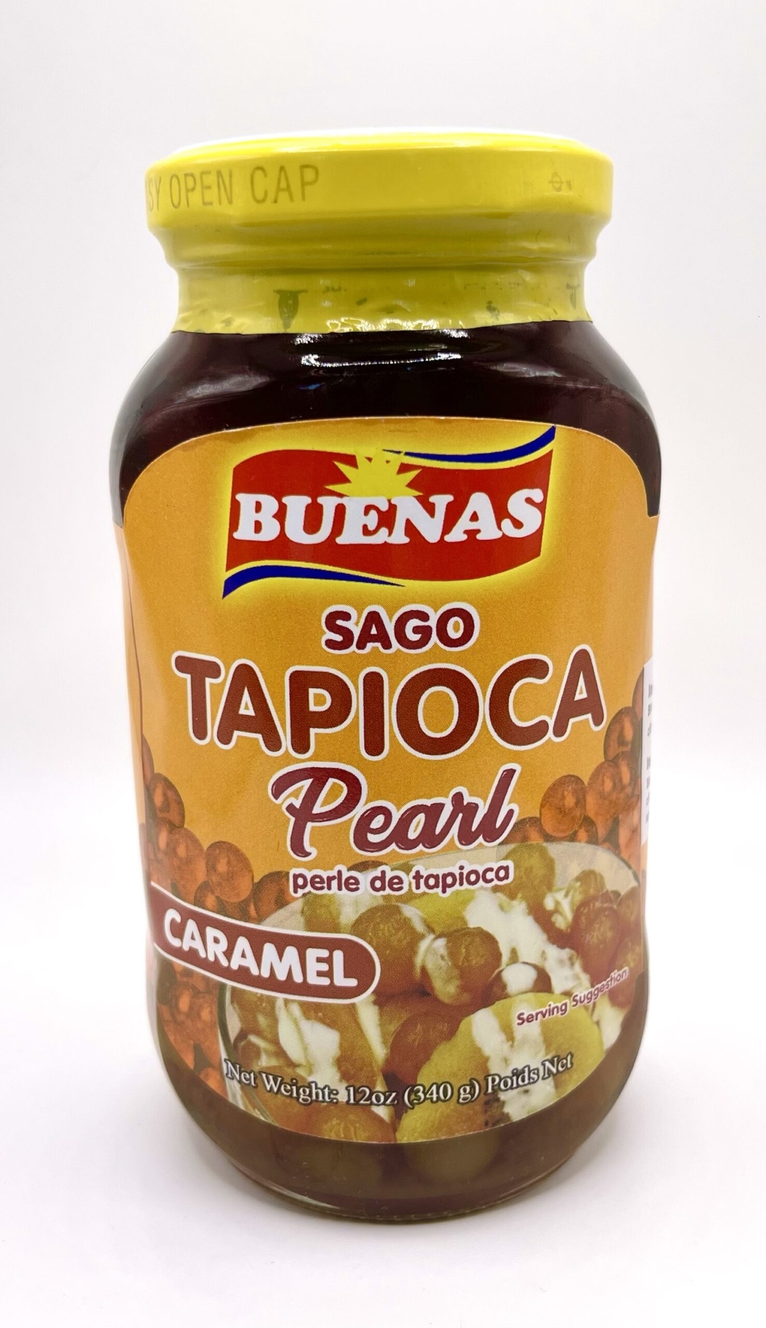 Tapioca Pearl in Syrup ( caramel ) 340grams