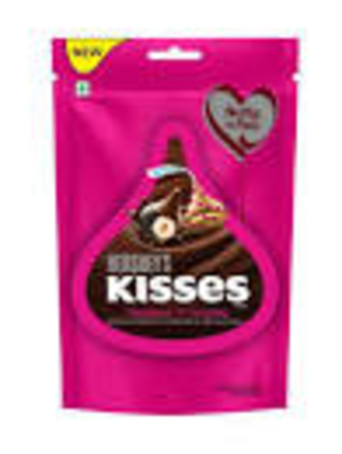 hershey's kisses hazelnut and cookies