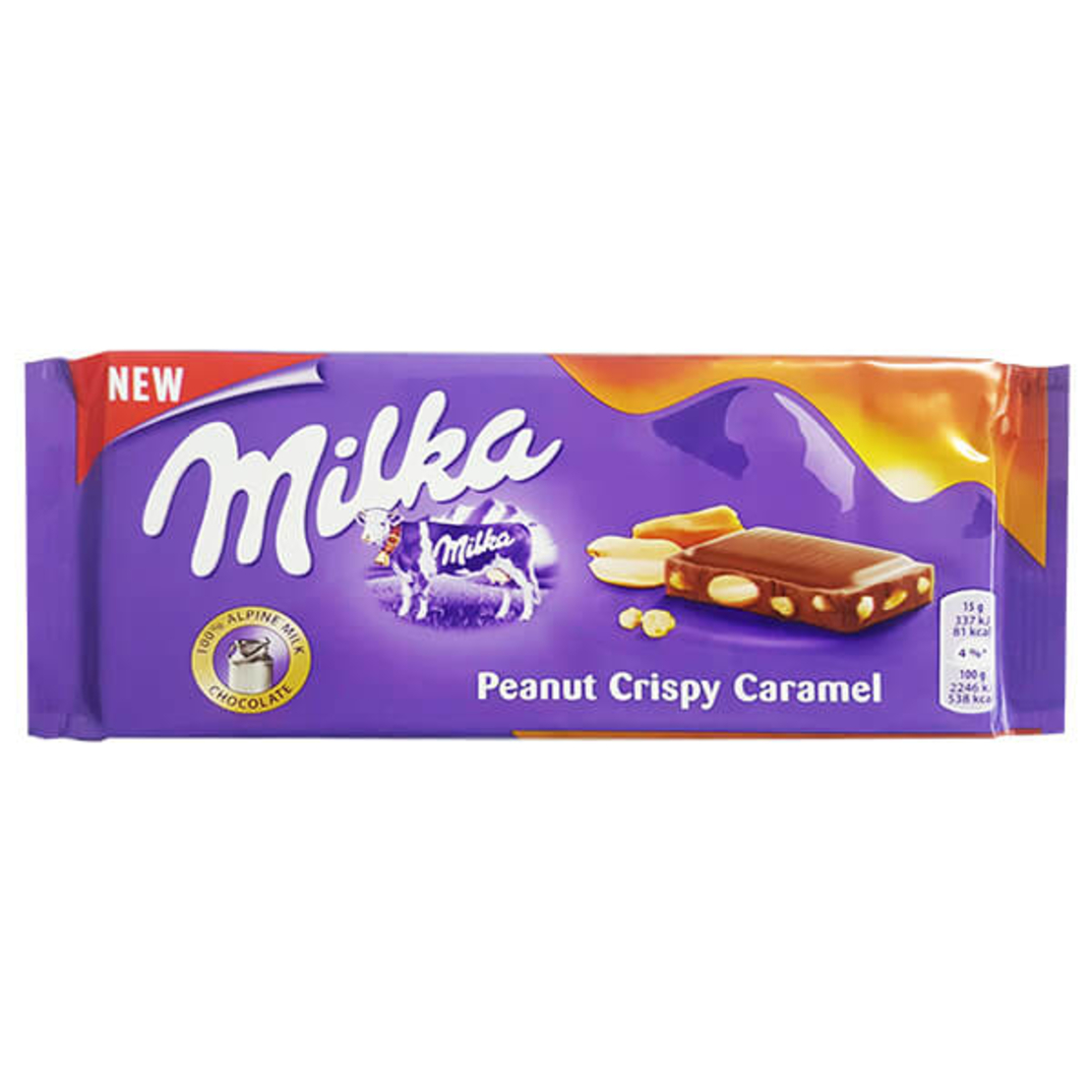 Milka - Peanut Crispy Caramel 100g