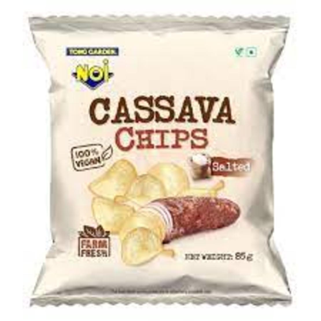 NOI Cassava Chips Salted 85grms