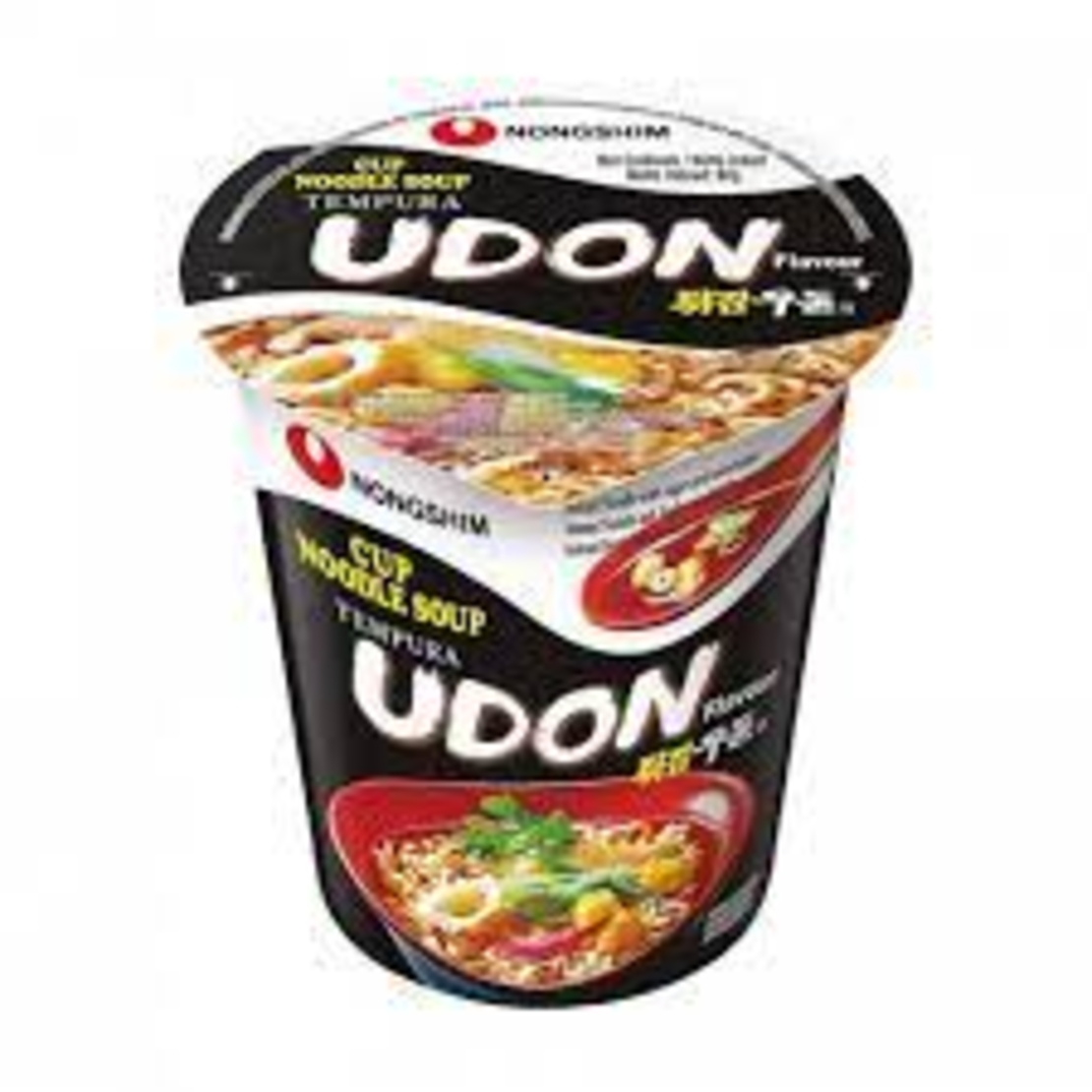 Nongshim  Udon cup noodle tempura 62 grms