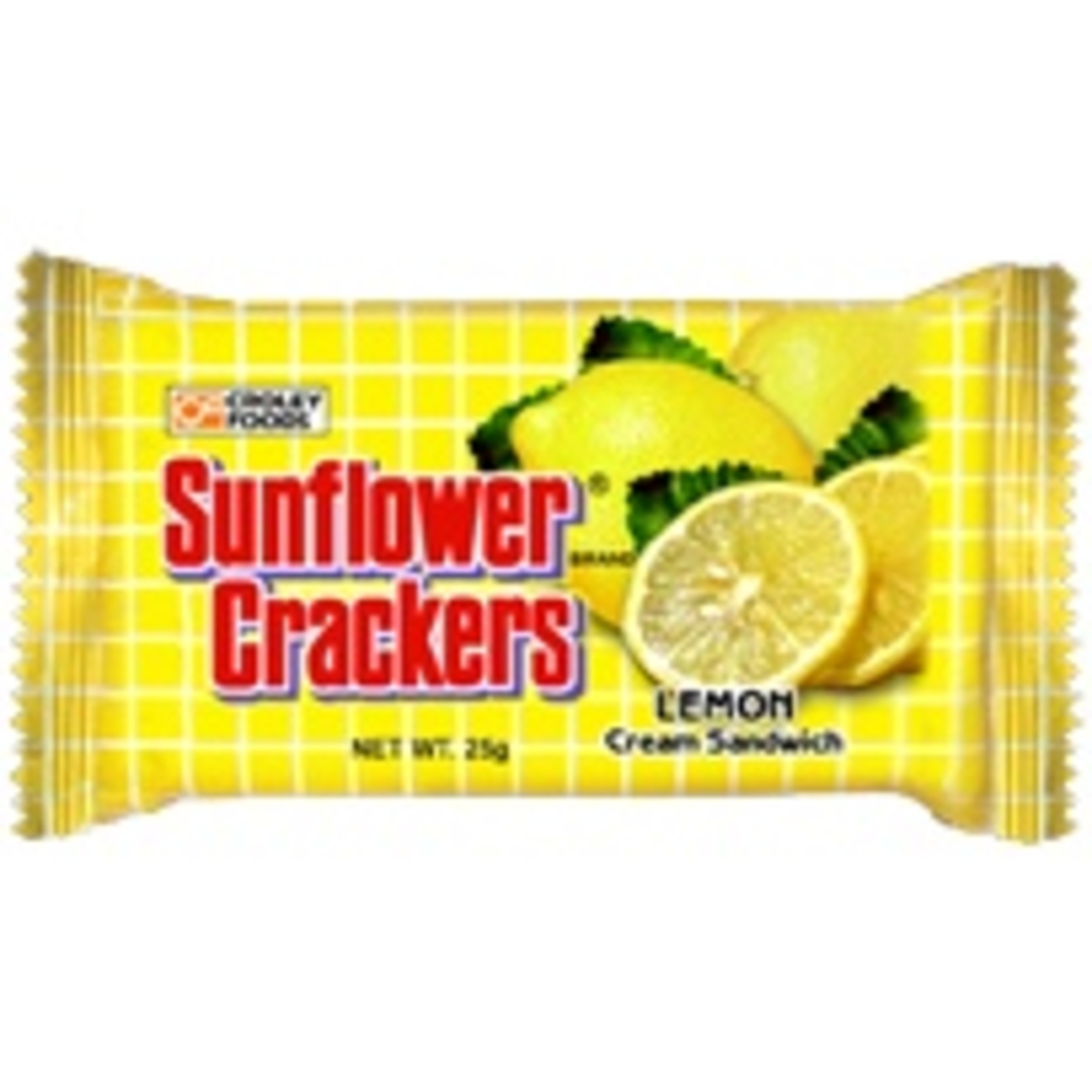 sunflower crackers cream sandwich lemon flavor