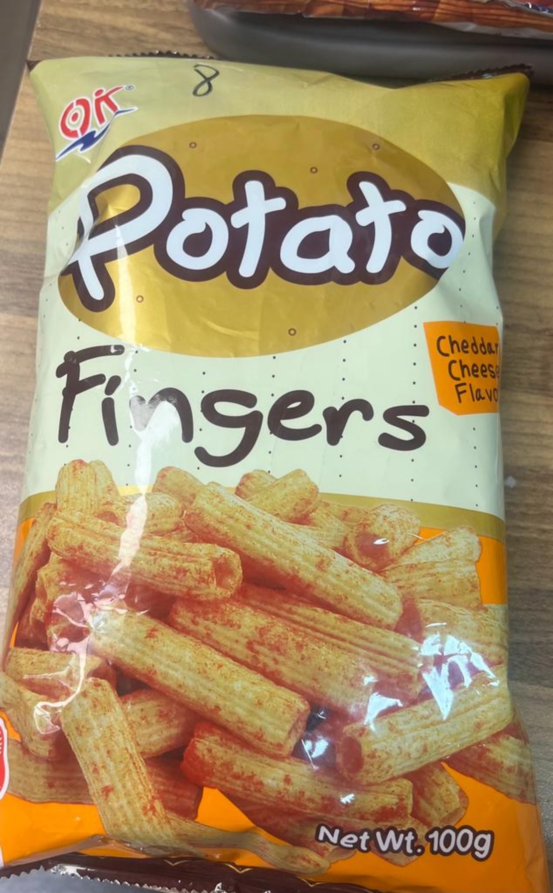 ok potato fingers cheese flavor