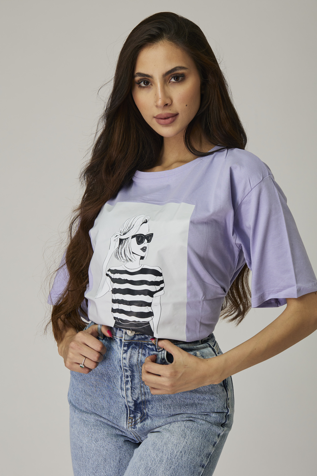 DANA T-SHIRT LILAC