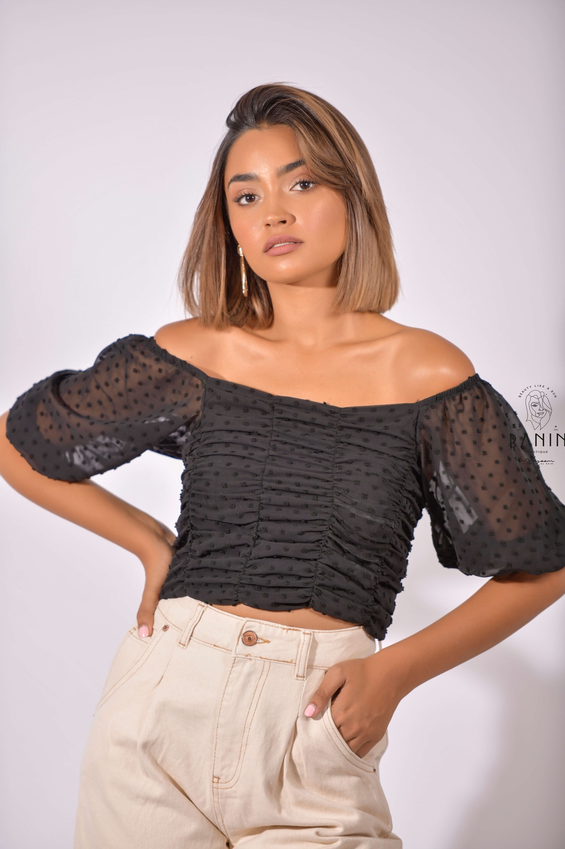 MINA SHIRT BLACK