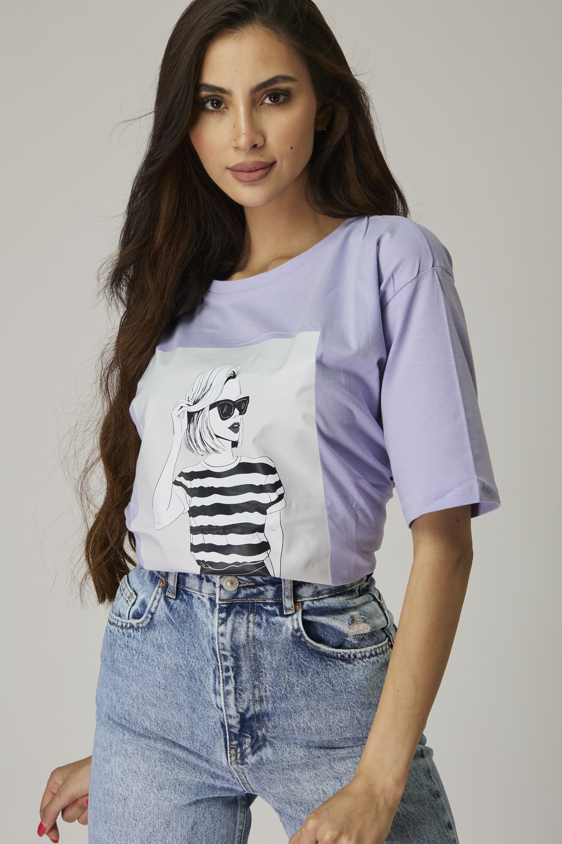 DANA T-SHIRT LILAC