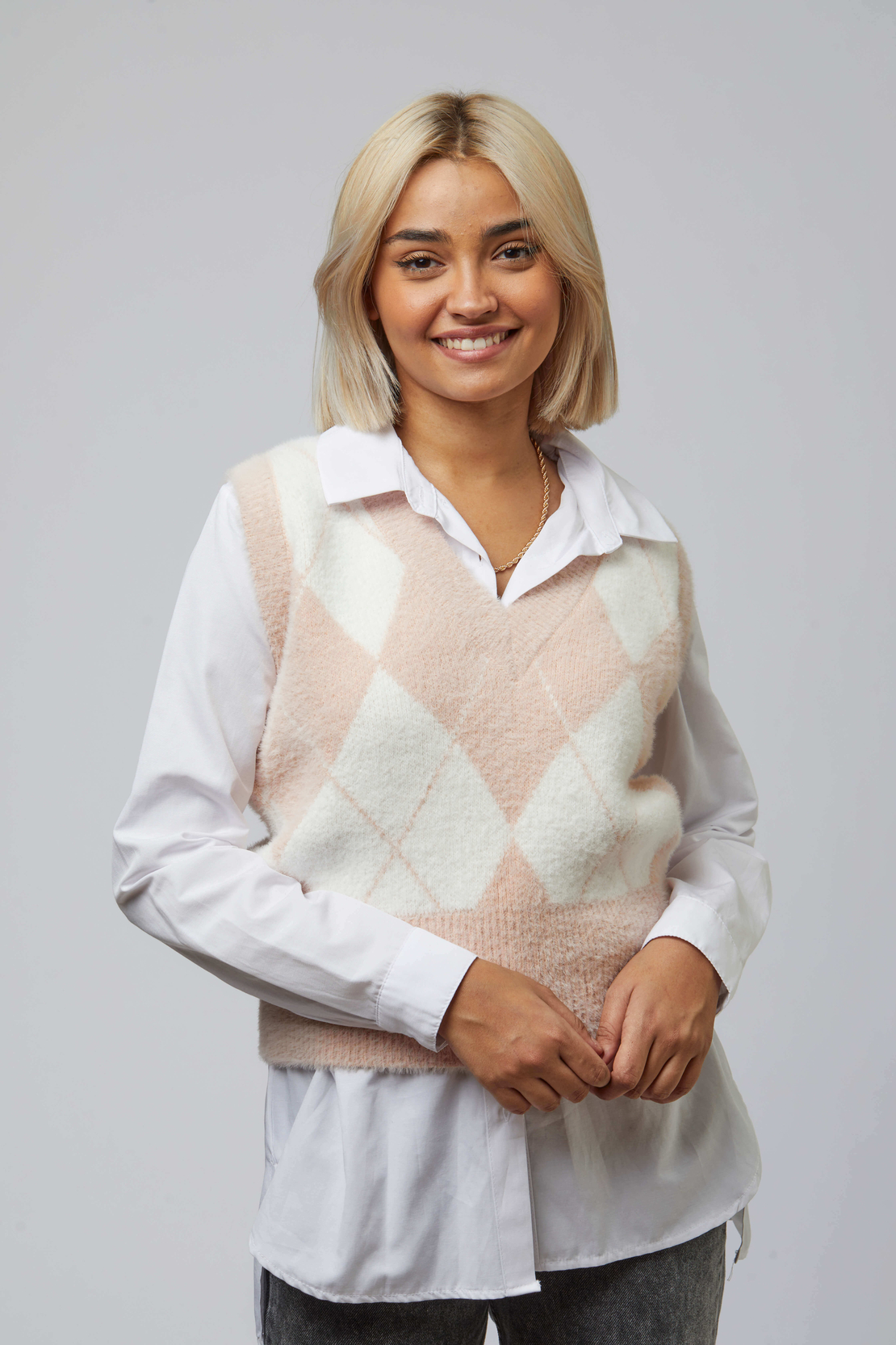 ISABEL VEST PINK