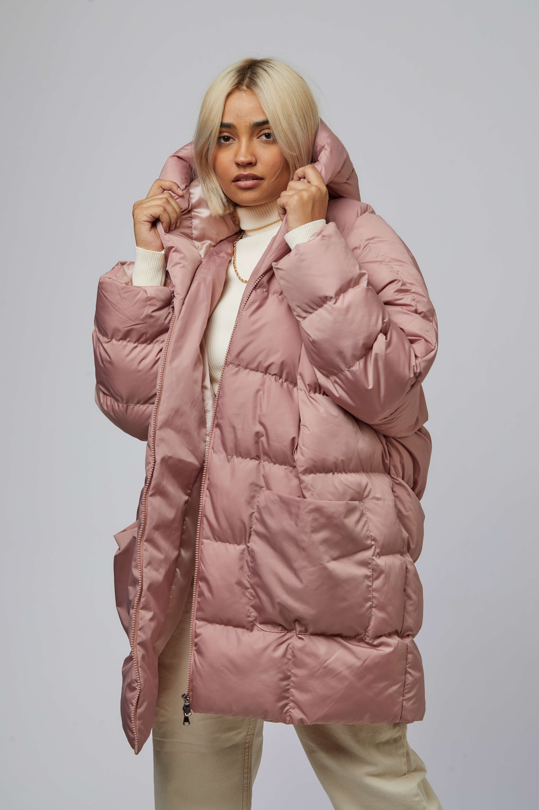 MILAN PUFFER COAT PINK