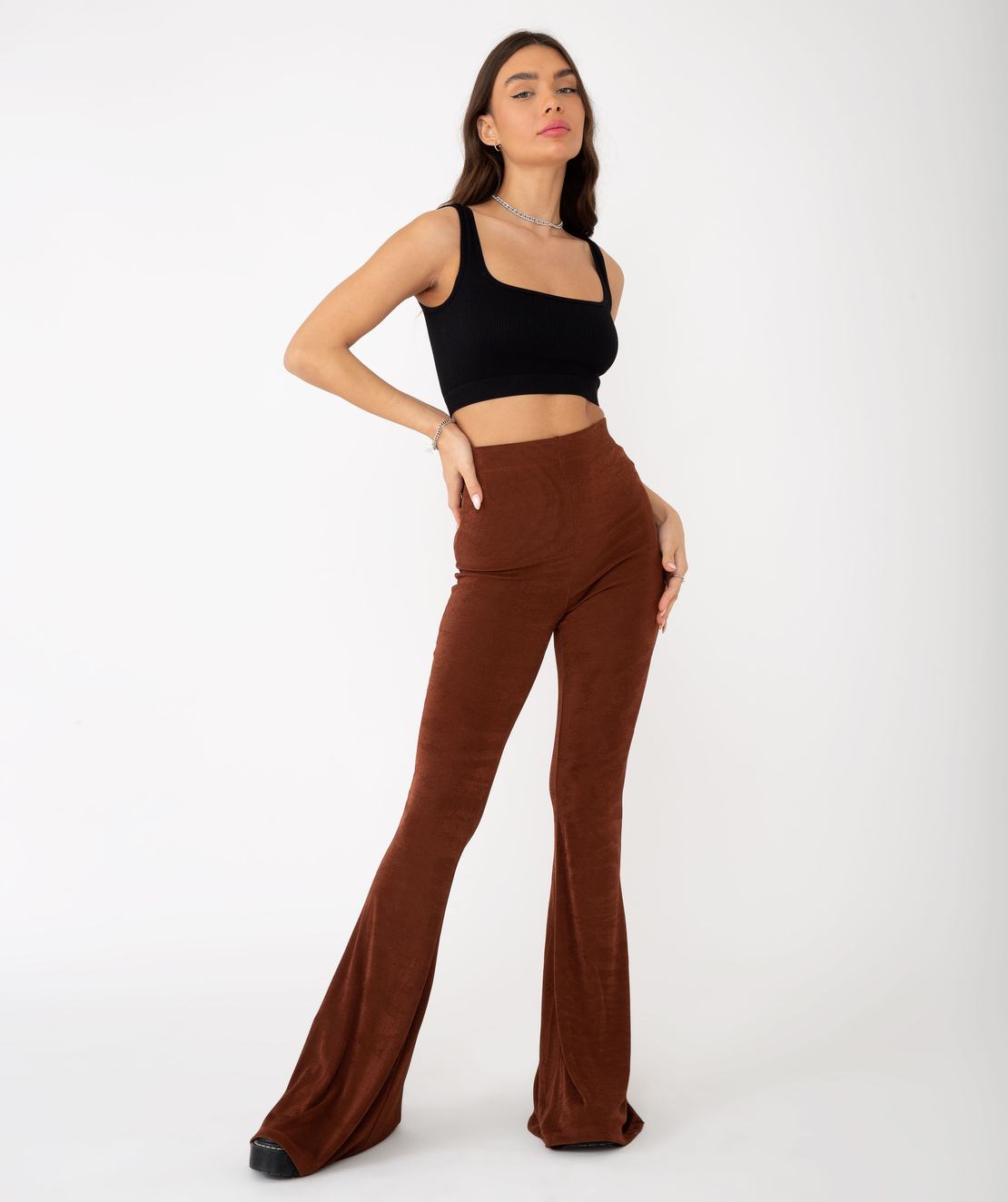 TORY PADELEFON PANTS BROWN