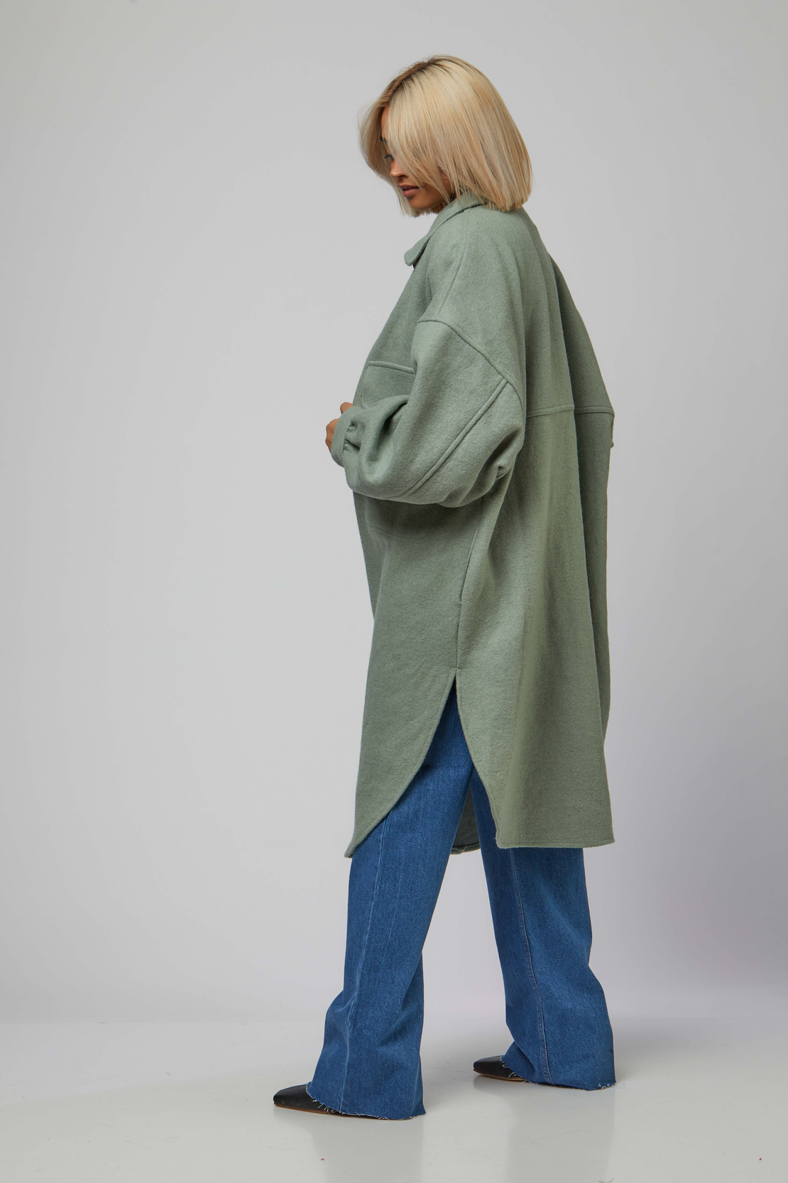 NICOLE COAT GREEN