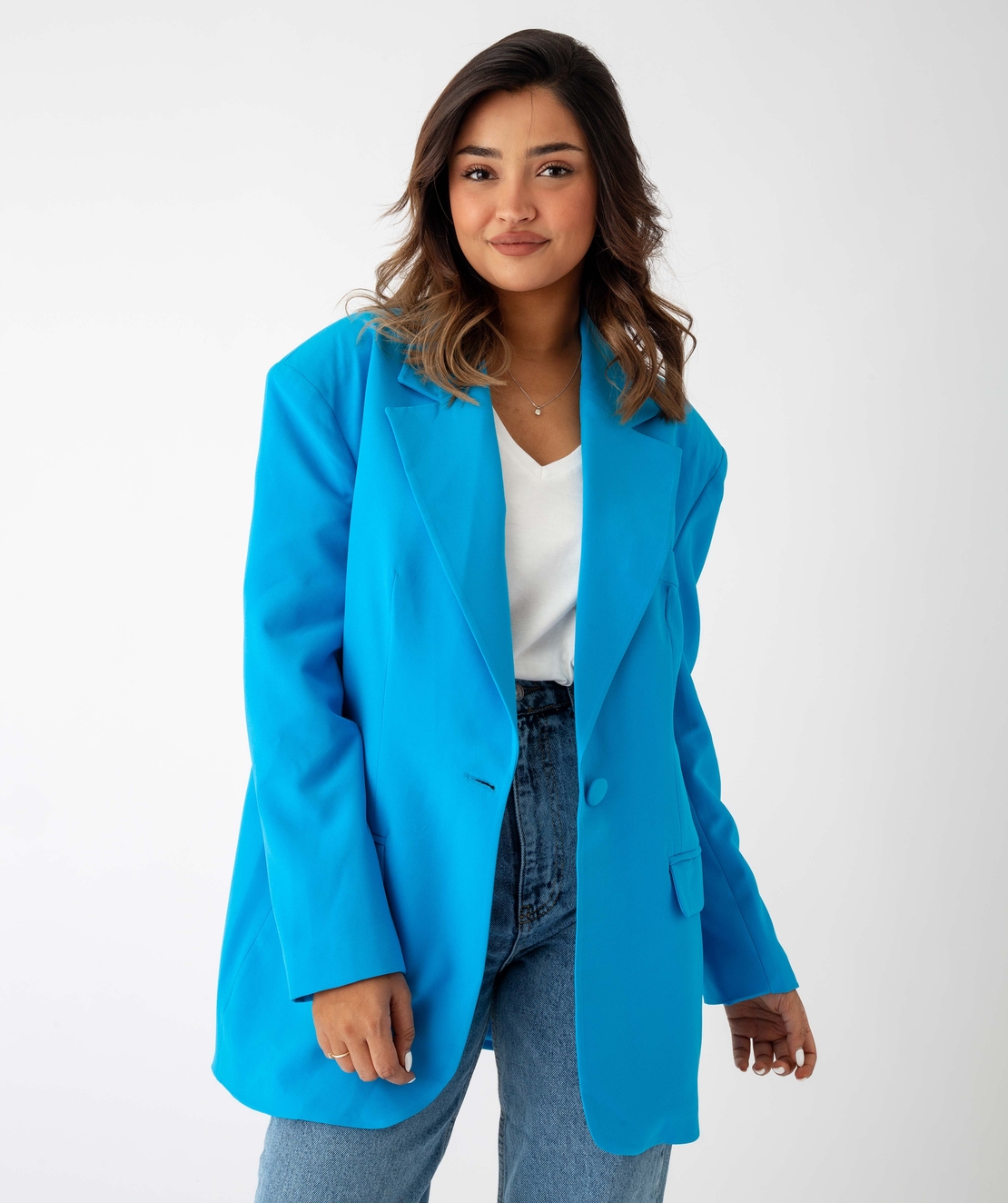 LONA BLAZER BLUE
