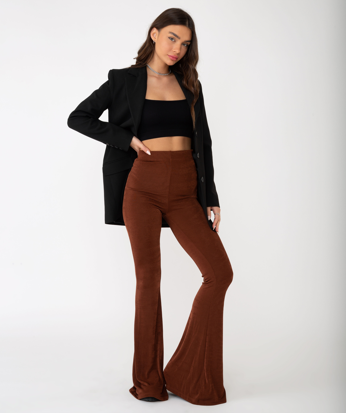TORY PADELEFON PANTS BROWN