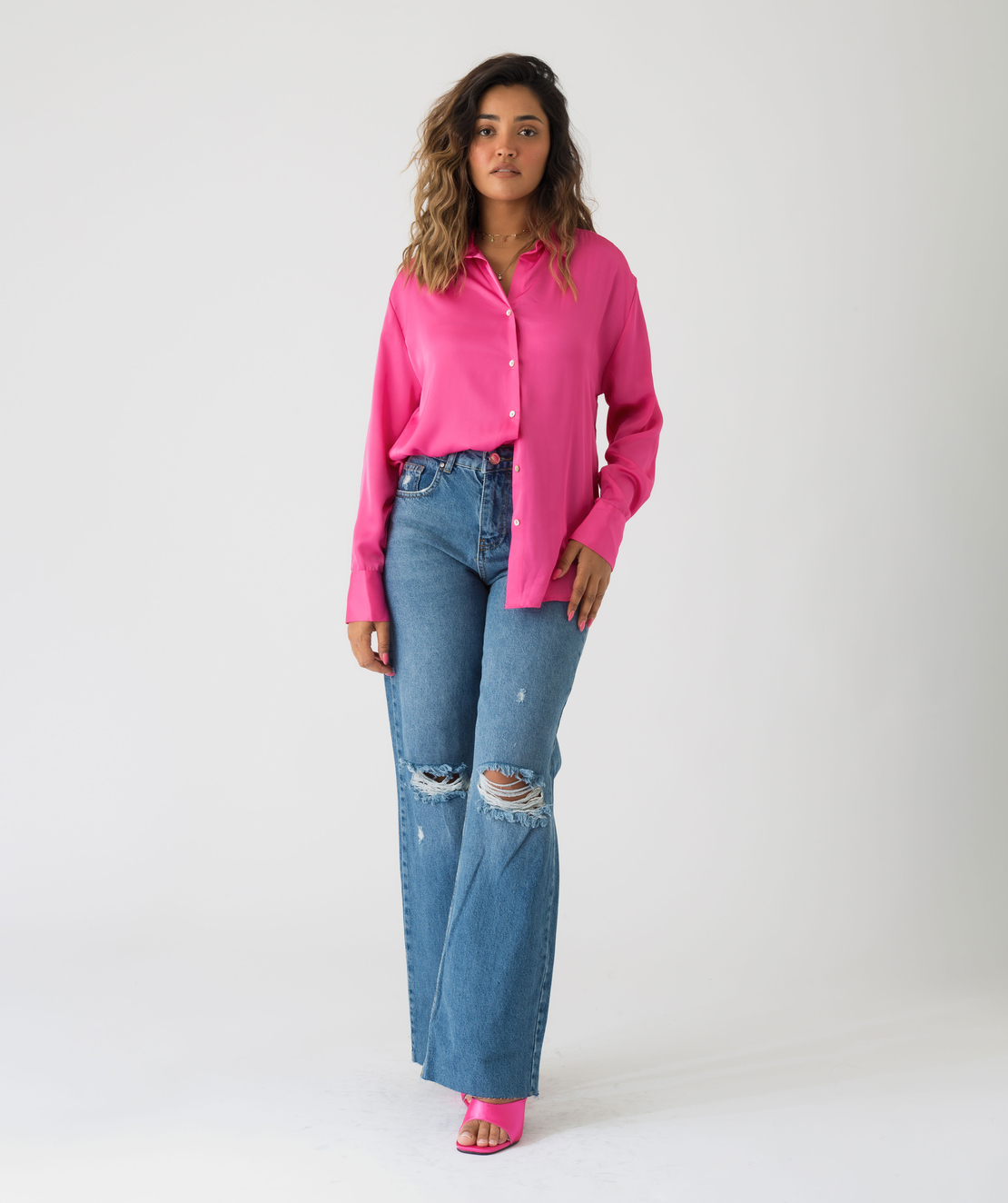 BRUSSELS SHIRT FUCHSIA