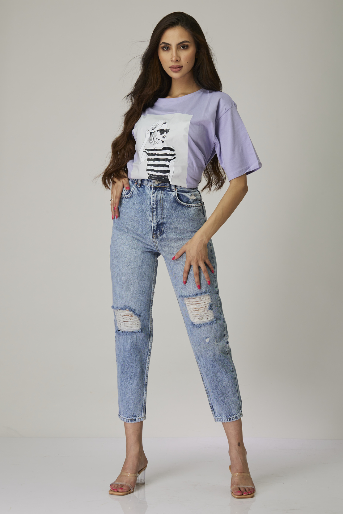 DANA T-SHIRT LILAC