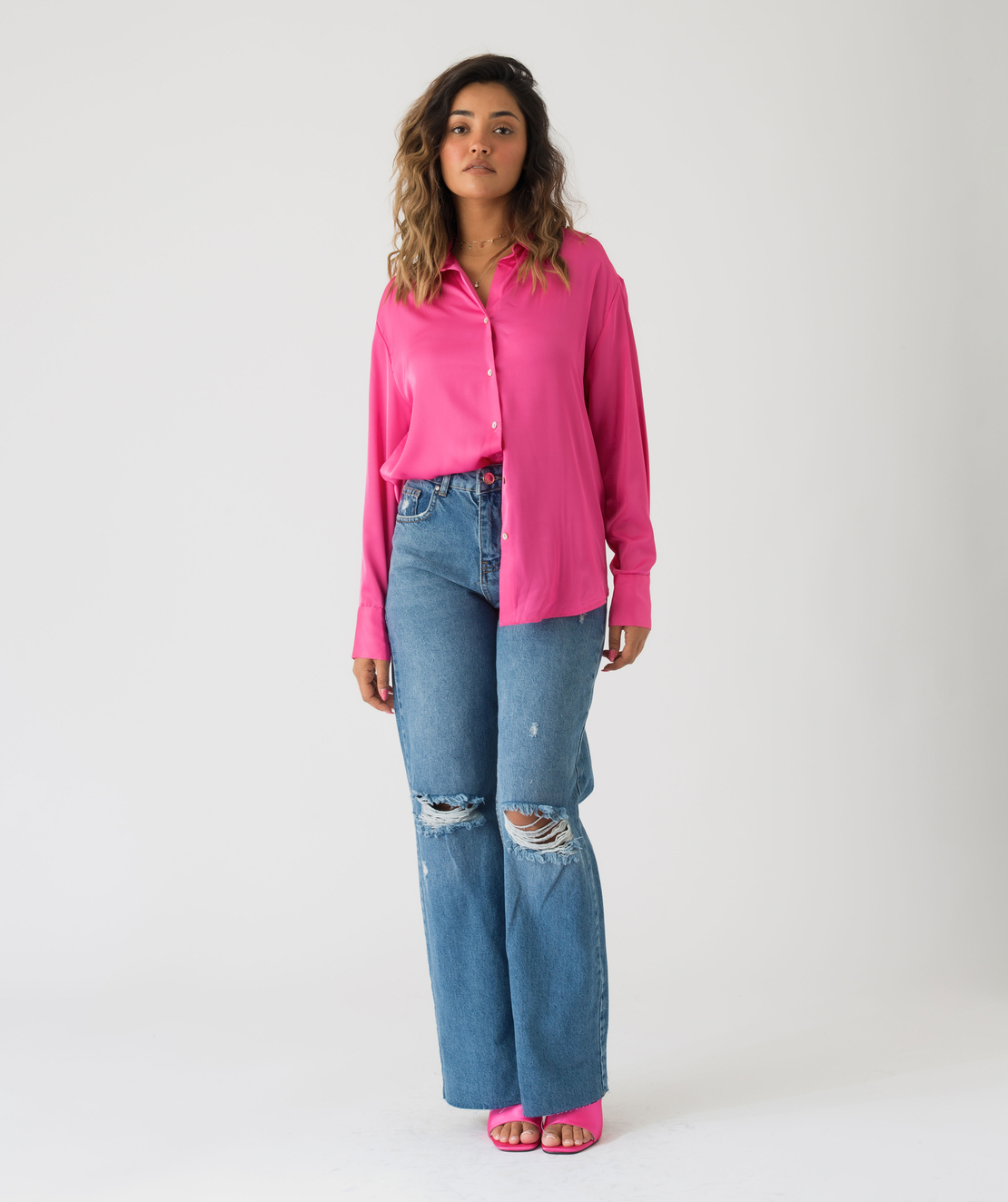 BRUSSELS SHIRT FUCHSIA