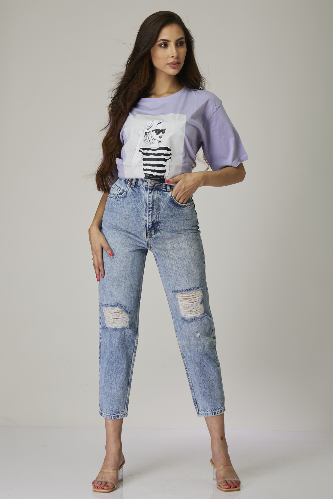DANA T-SHIRT LILAC