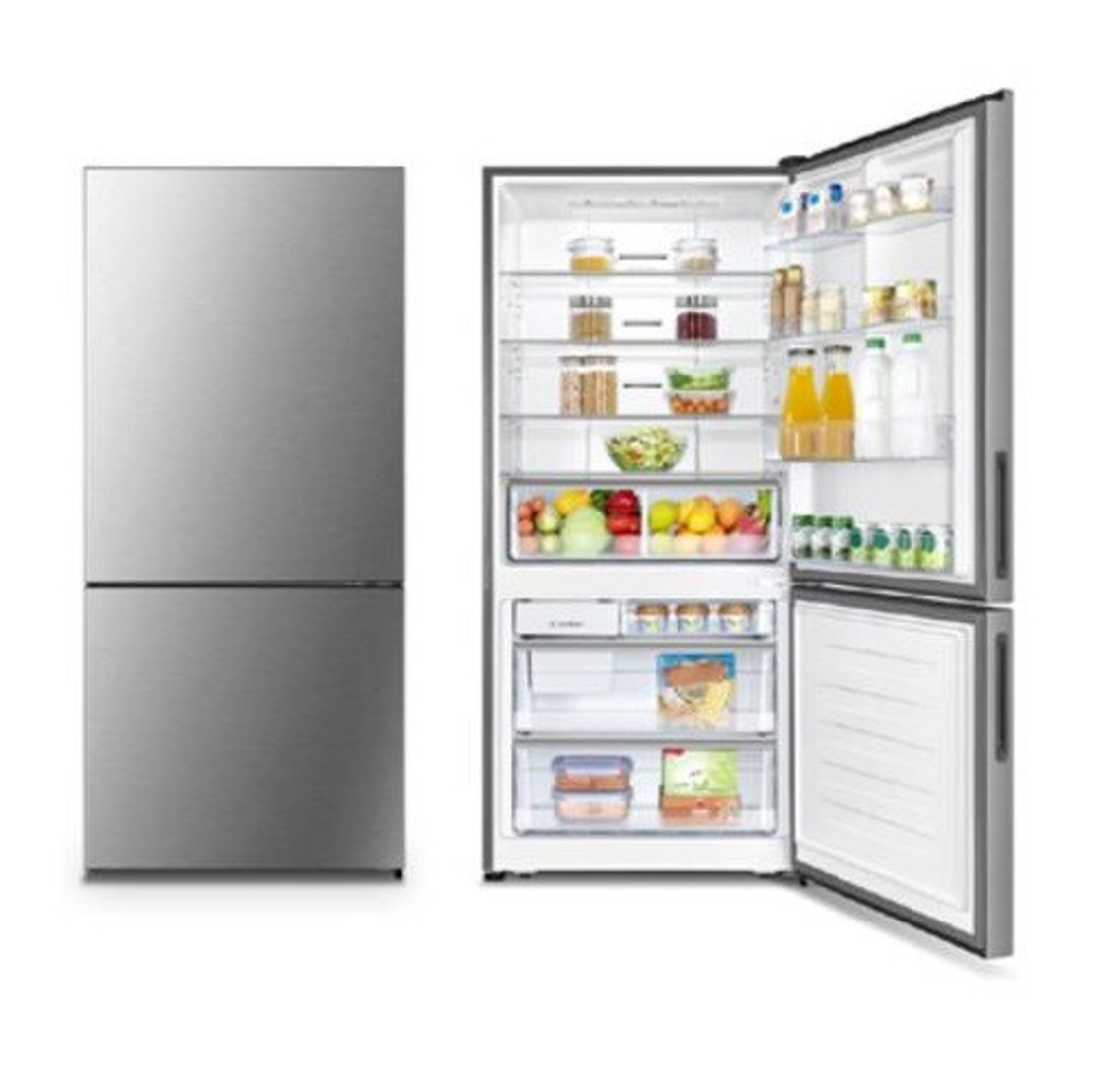 Hisense bottom freezer refrigerator RD62SKI/ BKI