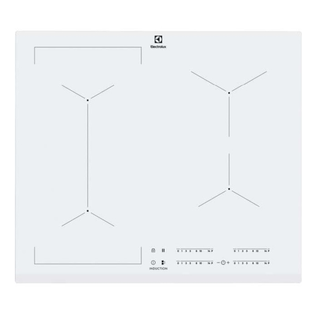 כיריים אינדוקציה 60 ס”מ Electrolux אלקטרולוקס דגם EIV63440BW