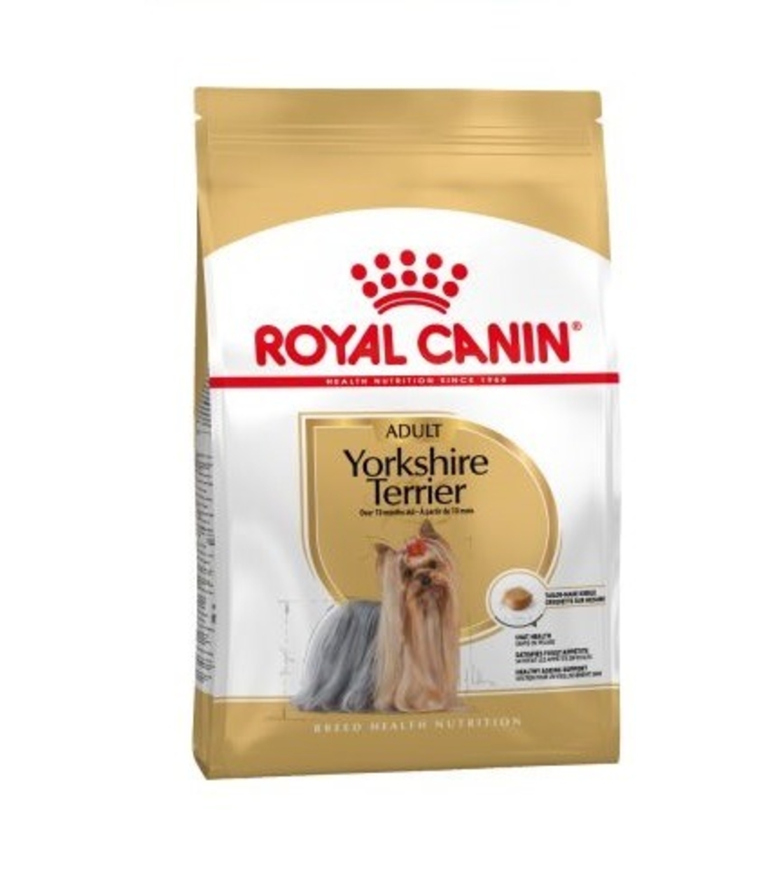 רויאל קנין לכלב יורקשייר טרייר בפאפי 1.5 ק''ג Royal Canin Yorkshire Terrier Adult Dry Dog Food