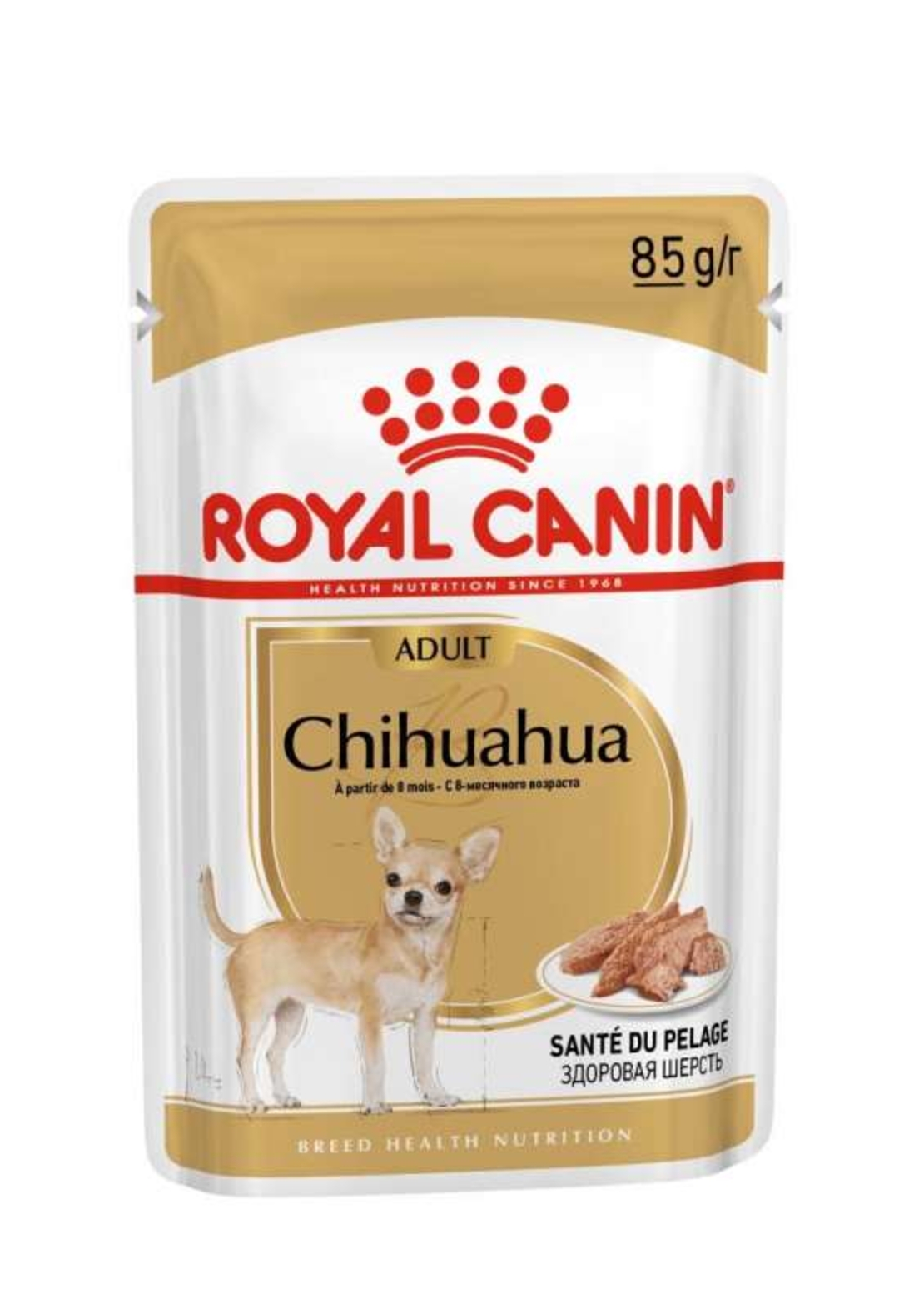 Royal Canin רויאל קנין 85 גרם מזון רטוב (פאוץ') לכלבים בוגרים מגזע צ'יוואווה