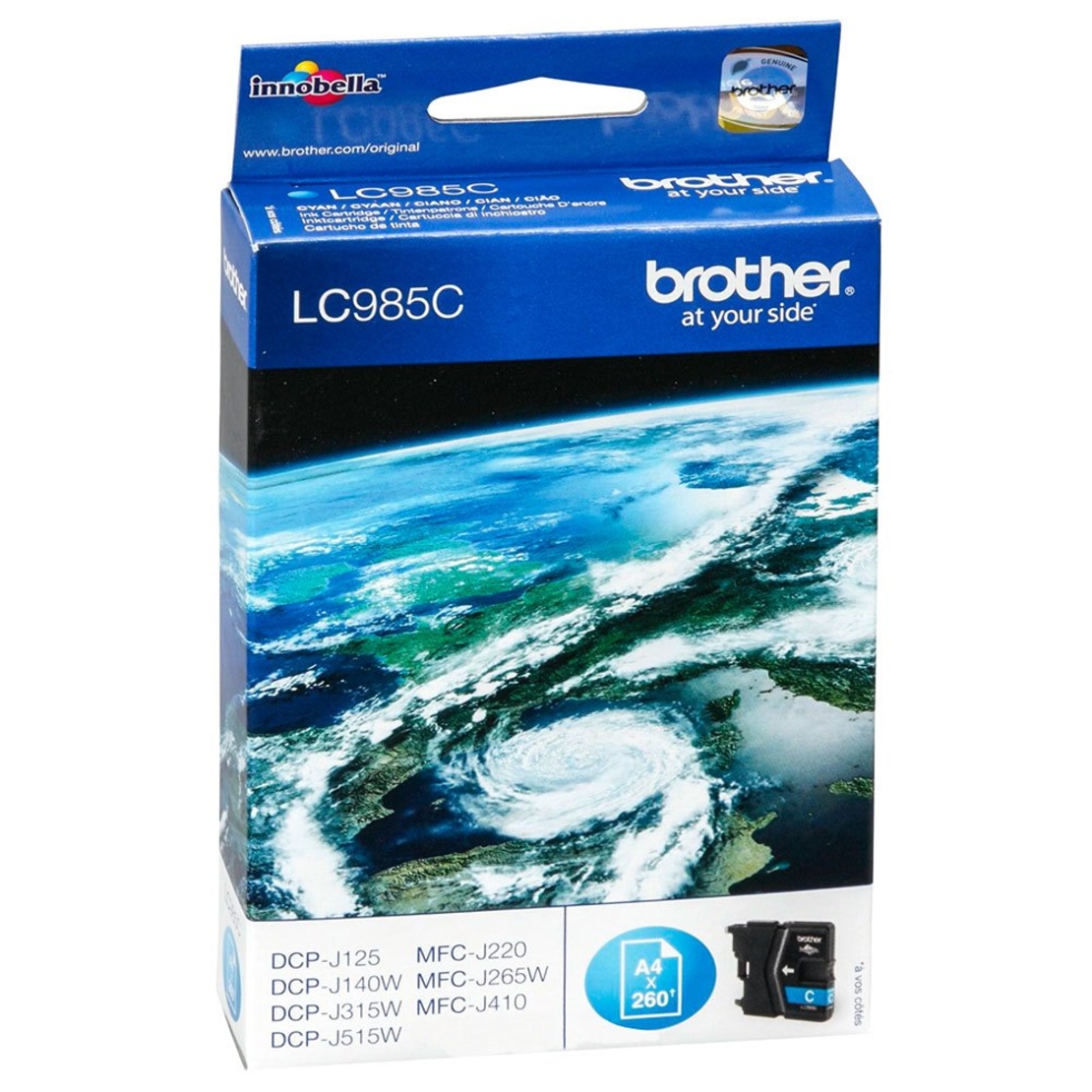 ראש דיו מקורי BROTHER 985 כחול