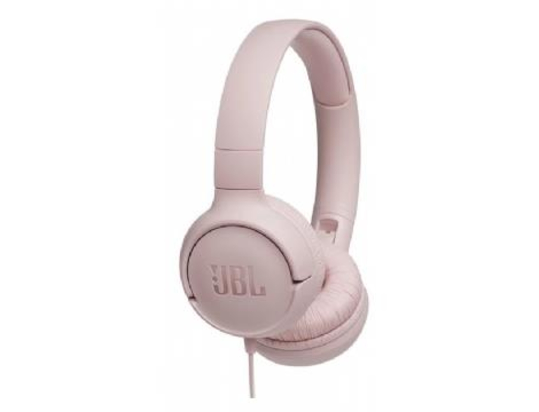 אוזניות קשת חוטיות JBL TUNE T500  ורוד