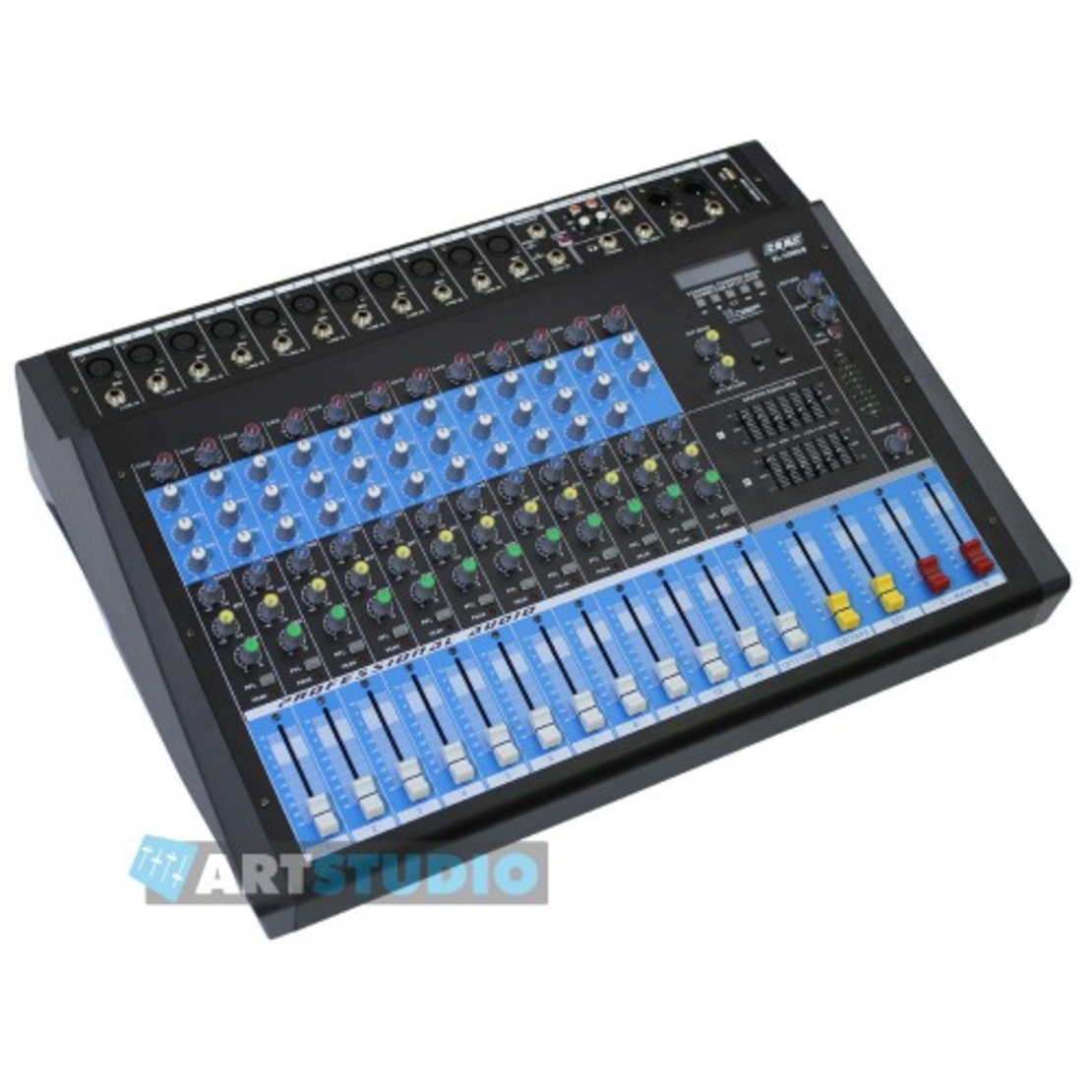 מיקסר 10 ערוצים מוגבר 1600W BTS