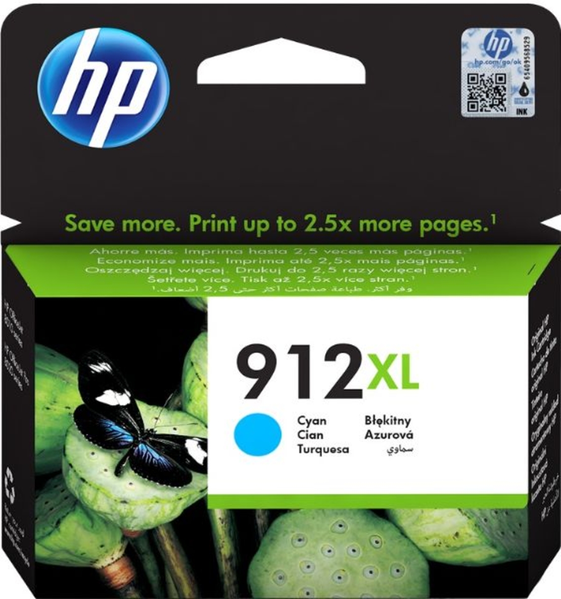 ראש דיו מקורי HP 912XL כחול - כמות גדולה