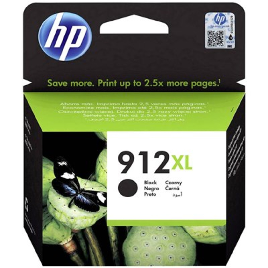 ראש דיו מקורי HP 912XL שחור - כמות גדולה