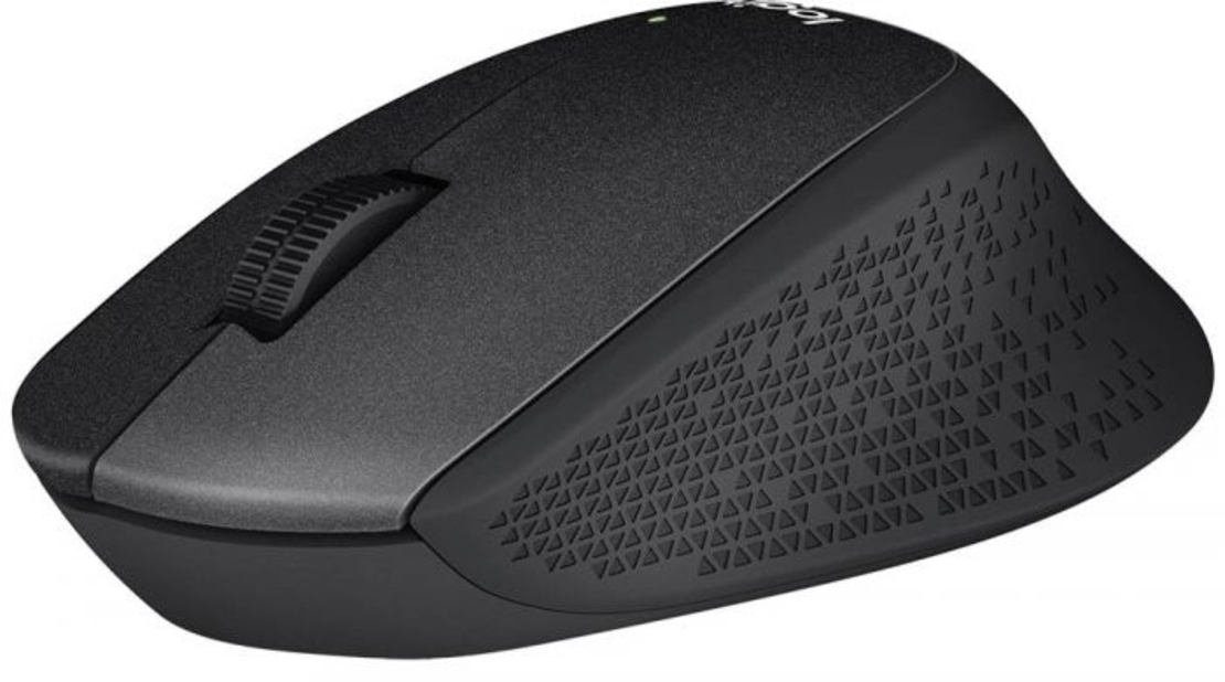 עכבר אלחוטי Logitech Silent Plus M330 שחור