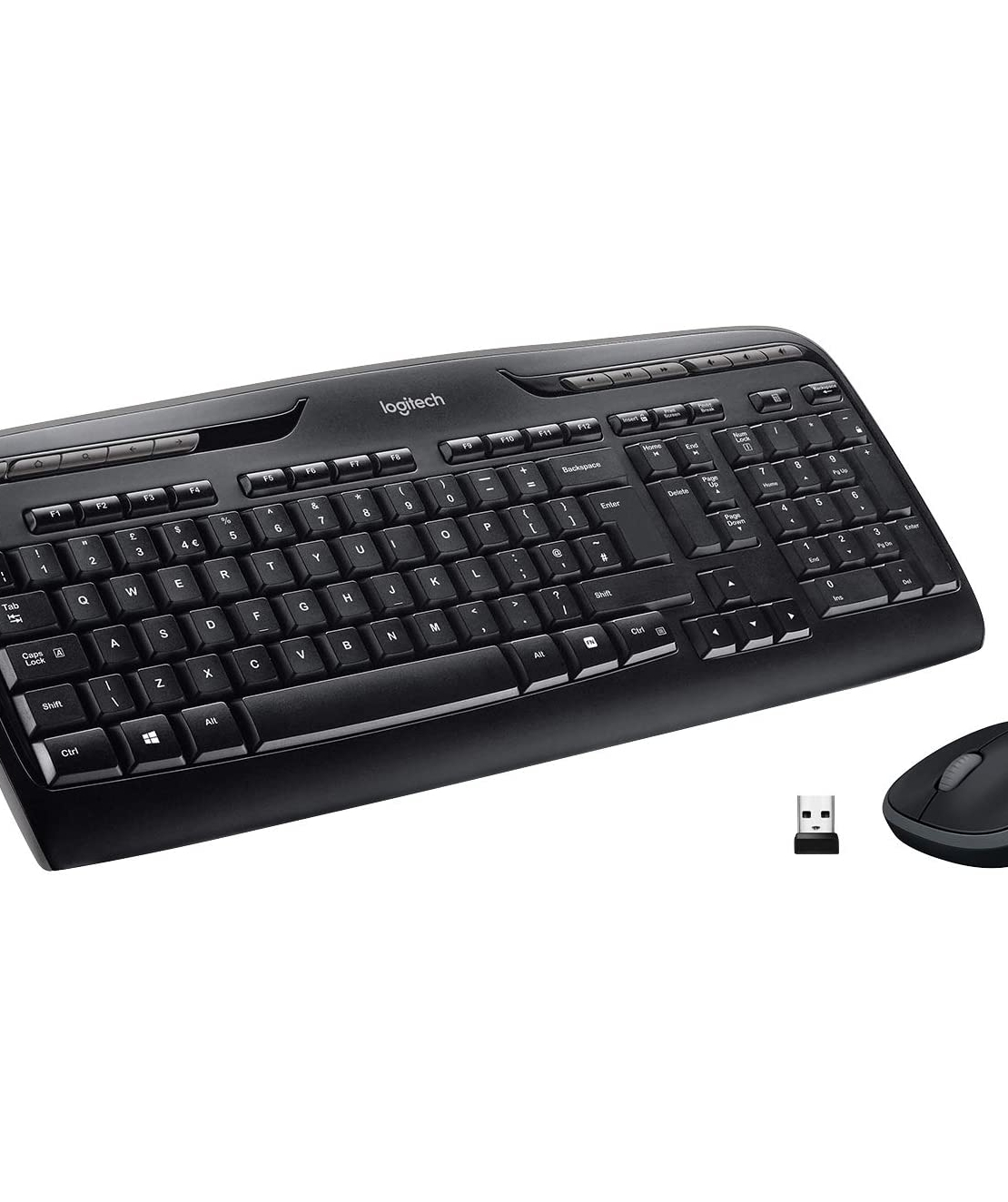 סט מקלדת ועכבר אלחוטיים Logitech MK330