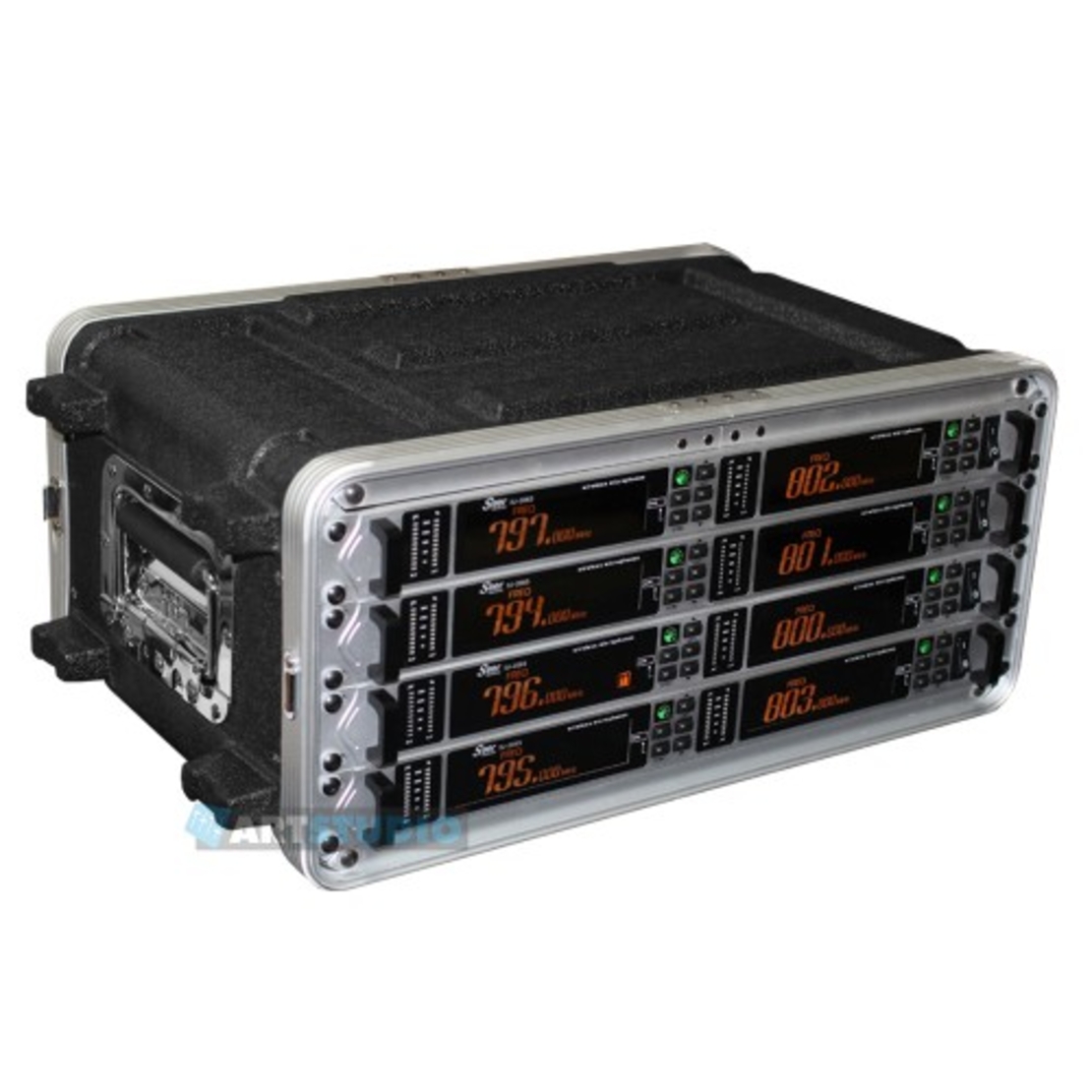 זוג מיקרופונים UHF מקצועי