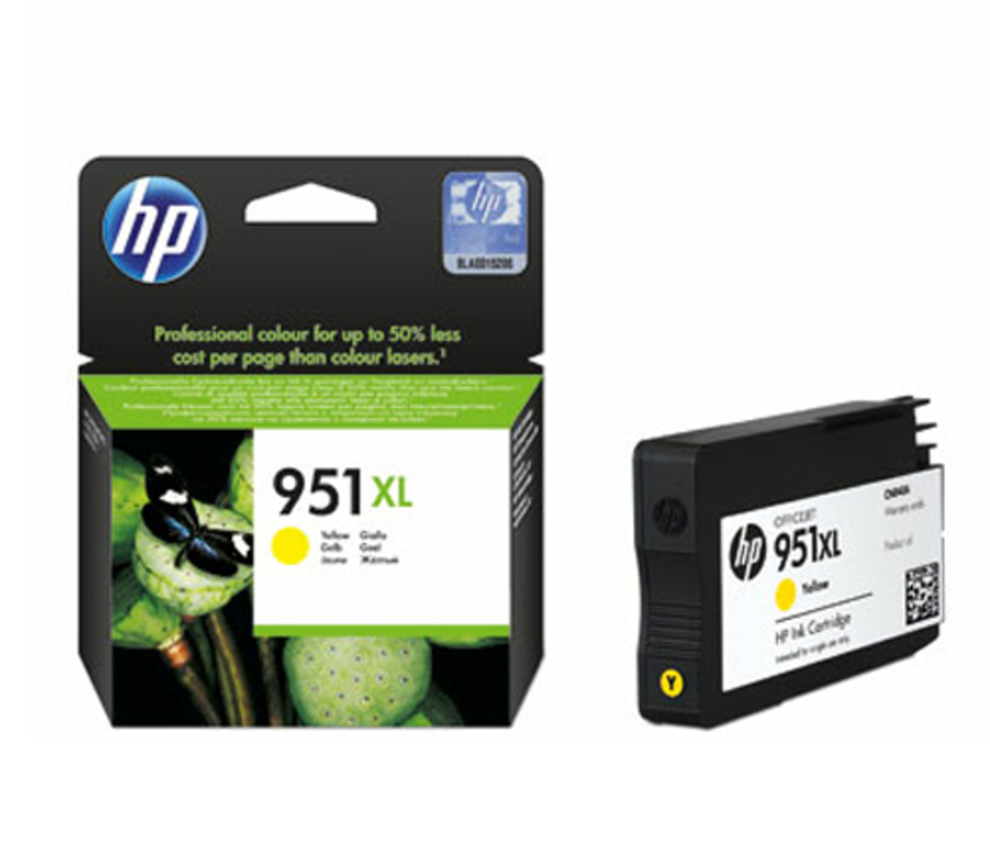ראש דיו מקורי HP 951XL צהוב