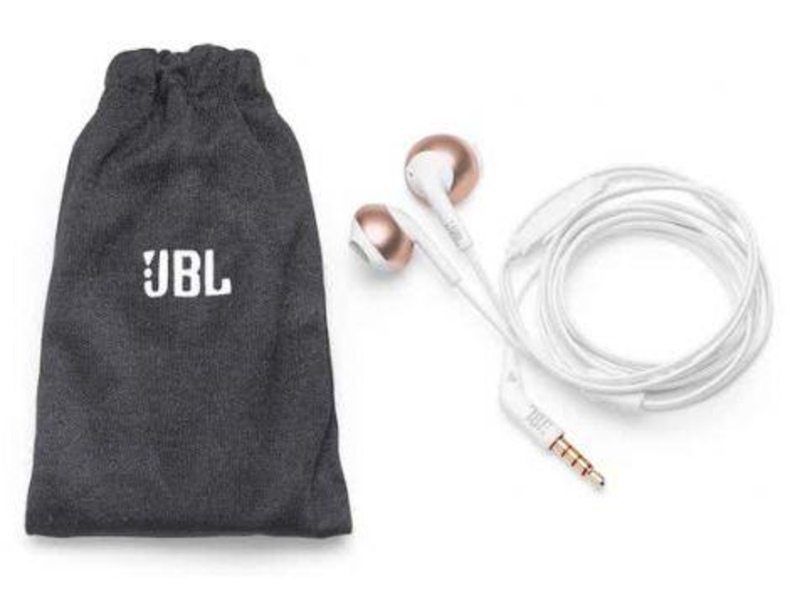 אוזניות JBL T205 IN EAR אדום