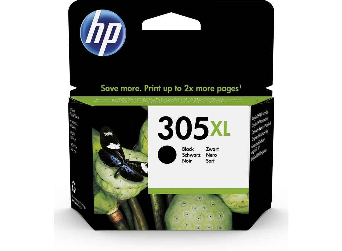 ראש דיו מקורי HP 305XL שחור - כמות גדולה