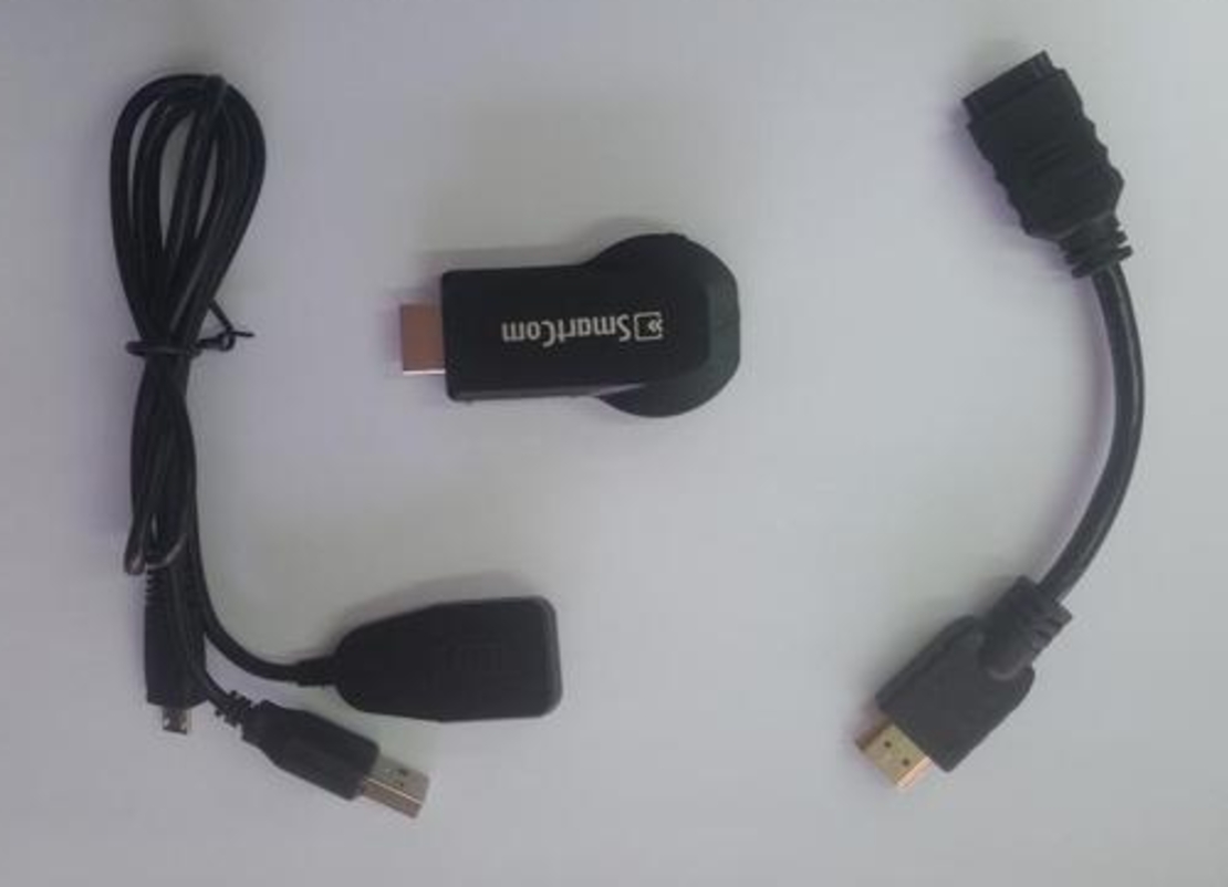 משדר HDMI אלחוטי שמעביר נתונים מטלפון/מחשב לטלויזיה, הופך כל טלויזיה לטלויזיה חכמה. Smartcom 21413
