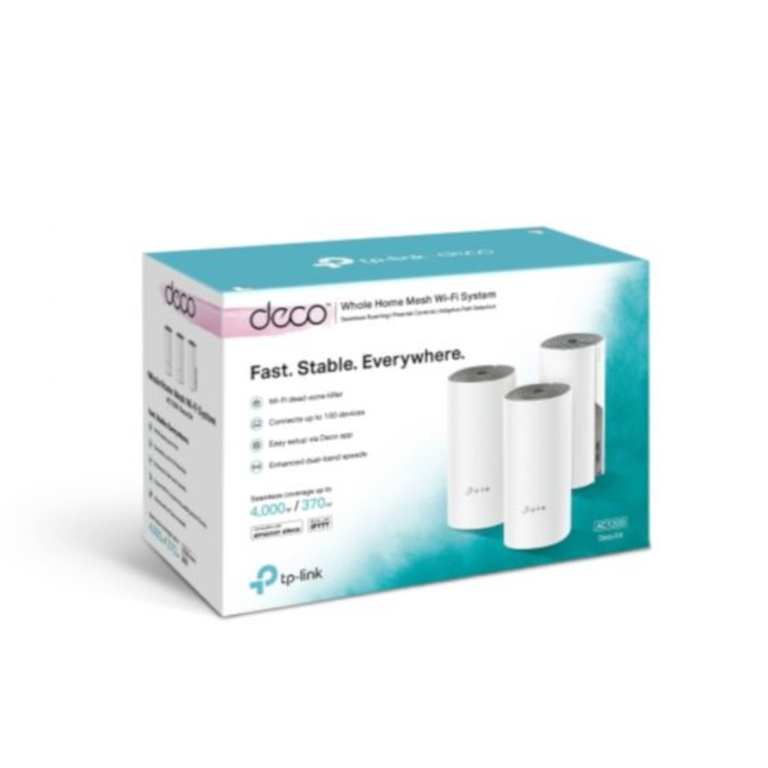אקסס פוינט 3 באריזה TP-LINK MESH DECO E4