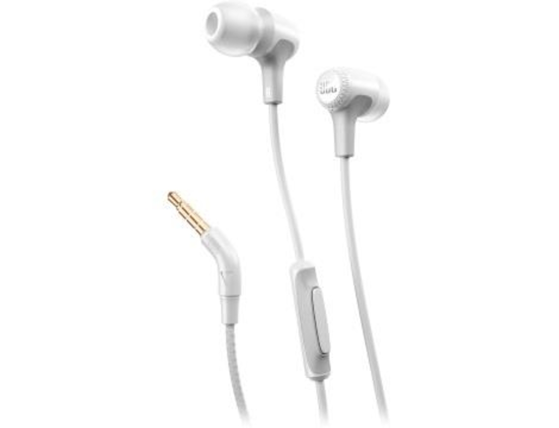 אוזניות JBL IN EAR E15 צבע לבן