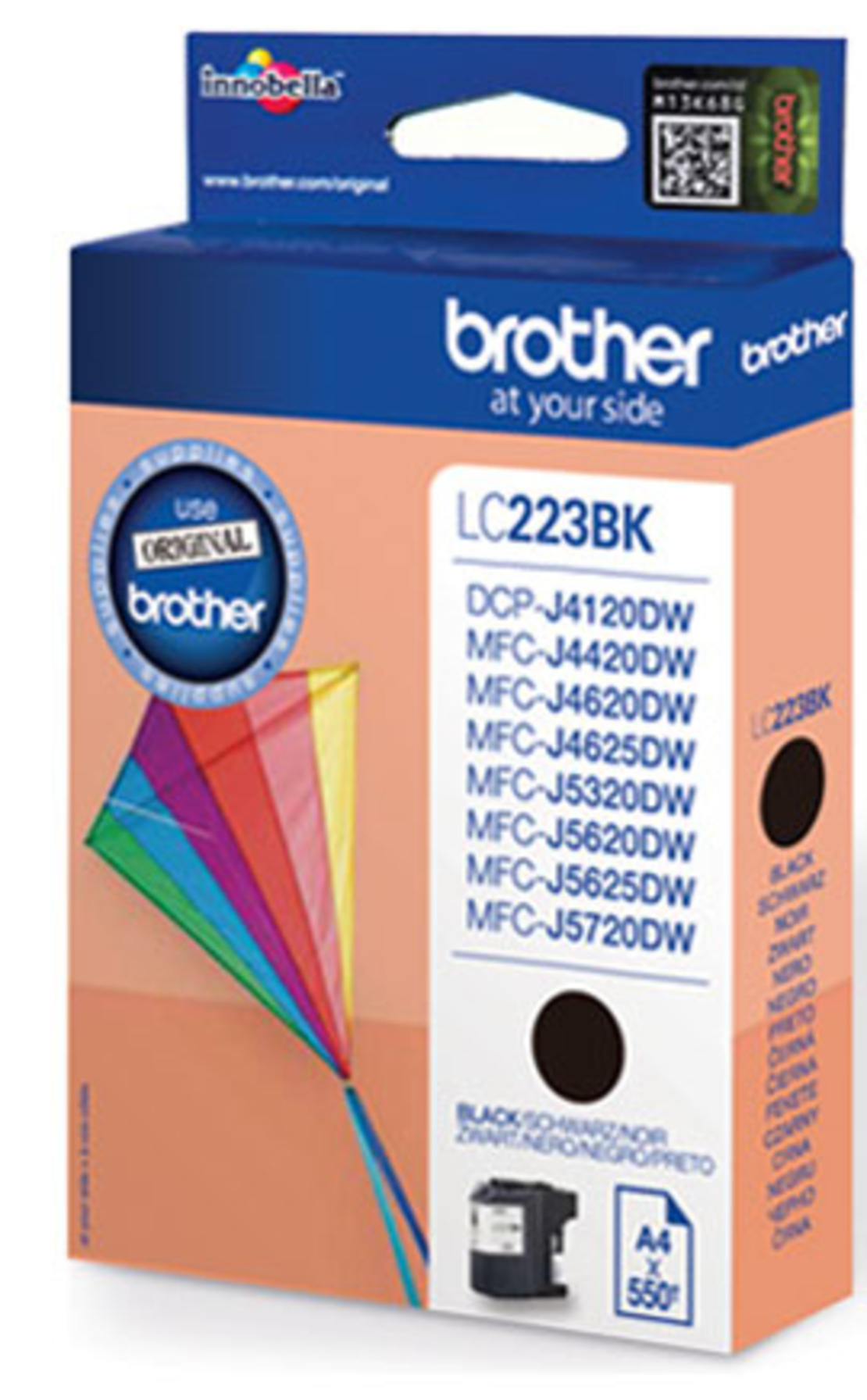 ראש דיו מקורי BROTHER 223 שחור