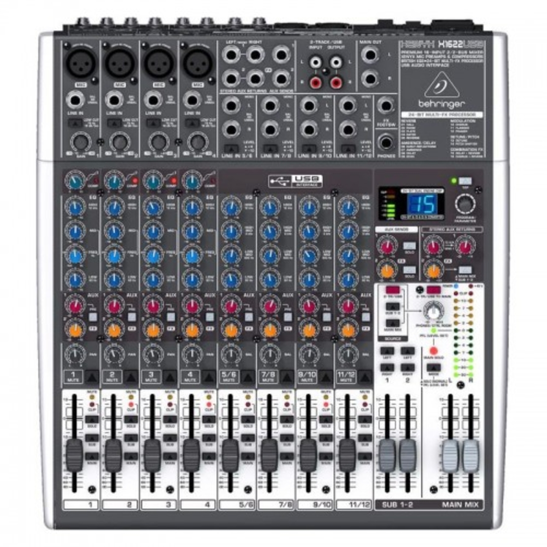 מיקסר 8 ערוצים Behringer