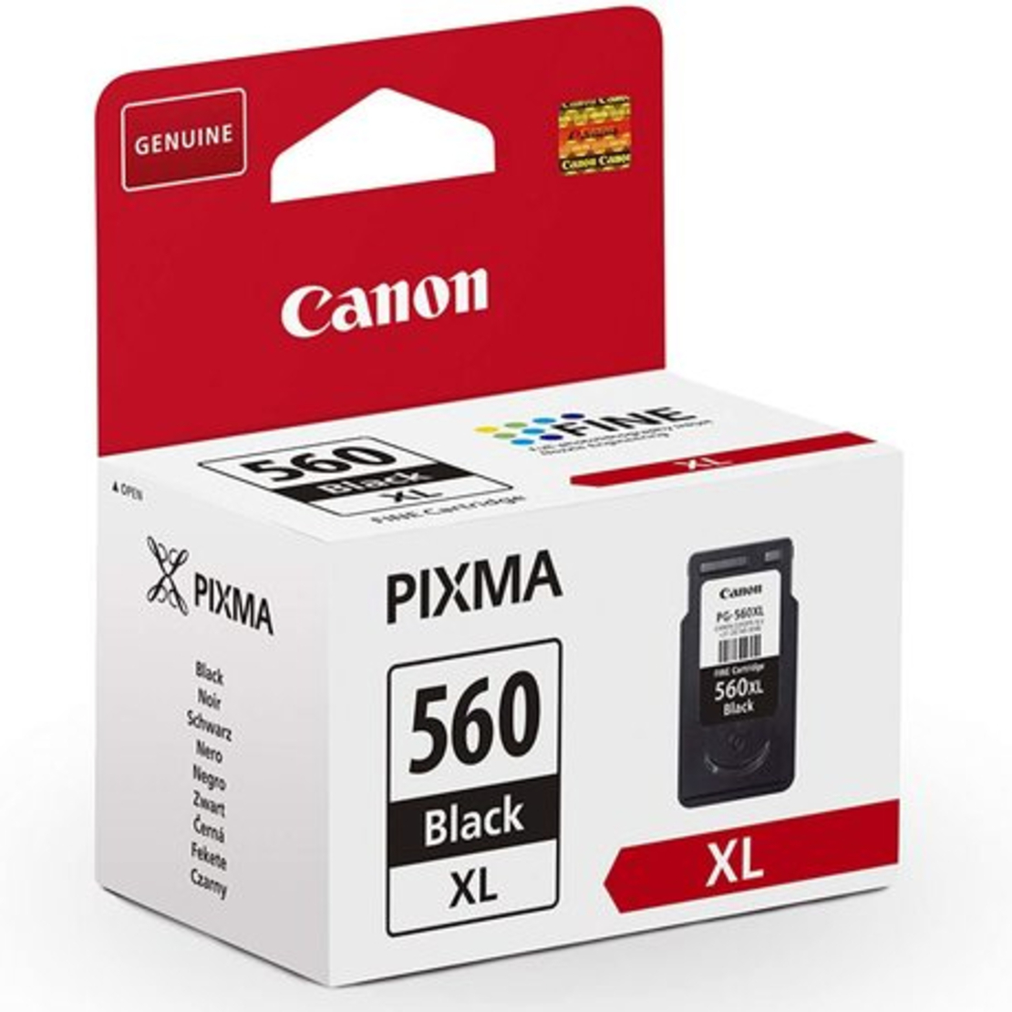 ראש דיו מקורי CANON560XL שחור - כמות גדולה