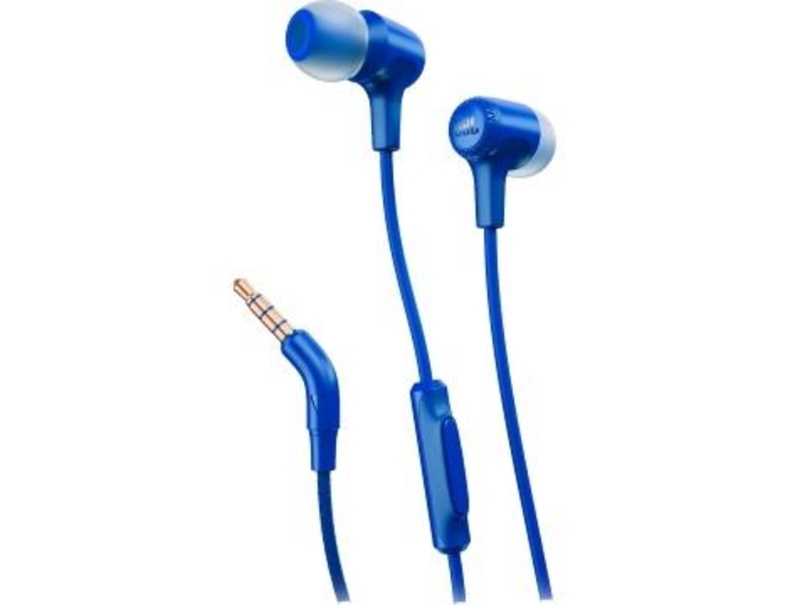 אוזניות JBL IN EAR E15 כחול