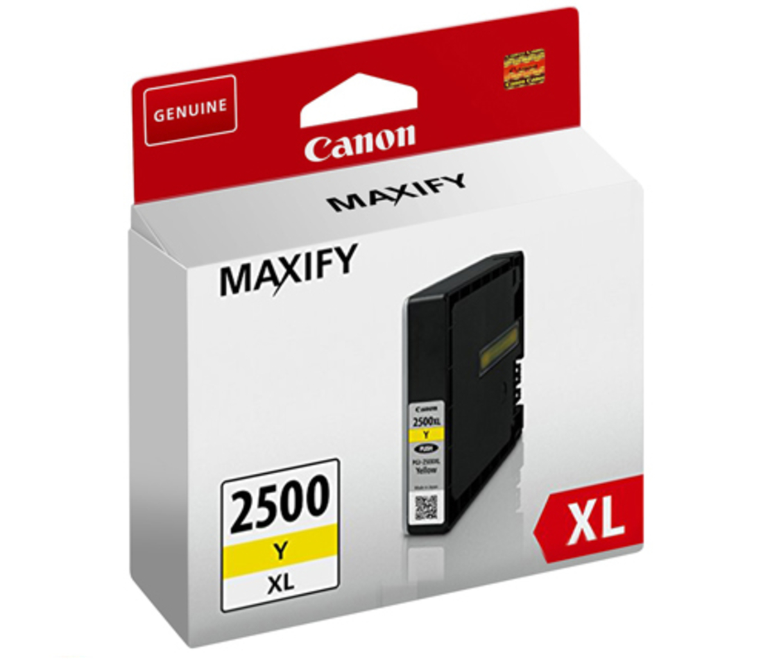 ראש דיו מקורי CANON 2500XL צהוב