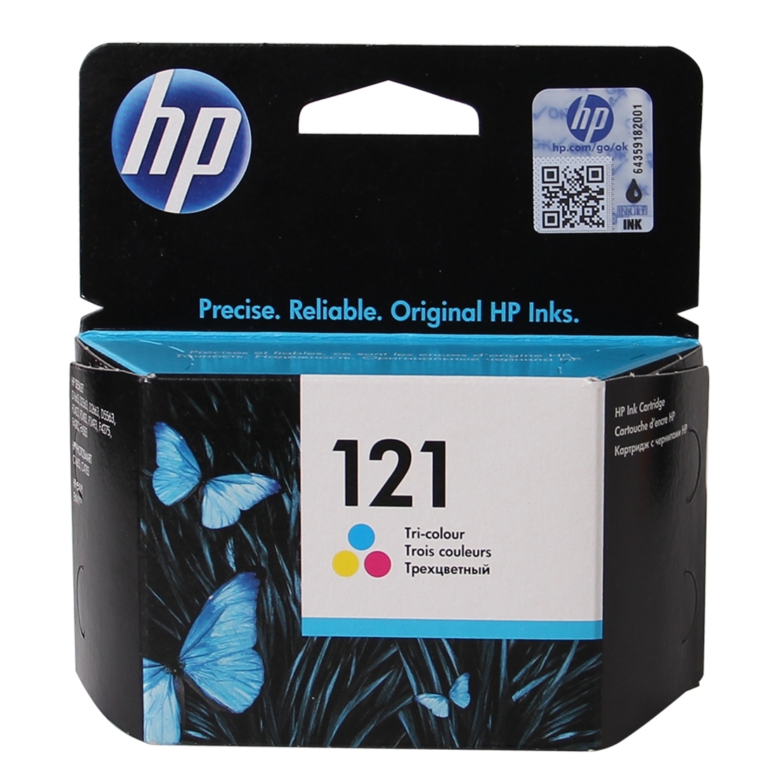 ראש דיו מקורי HP 121 צבעוני