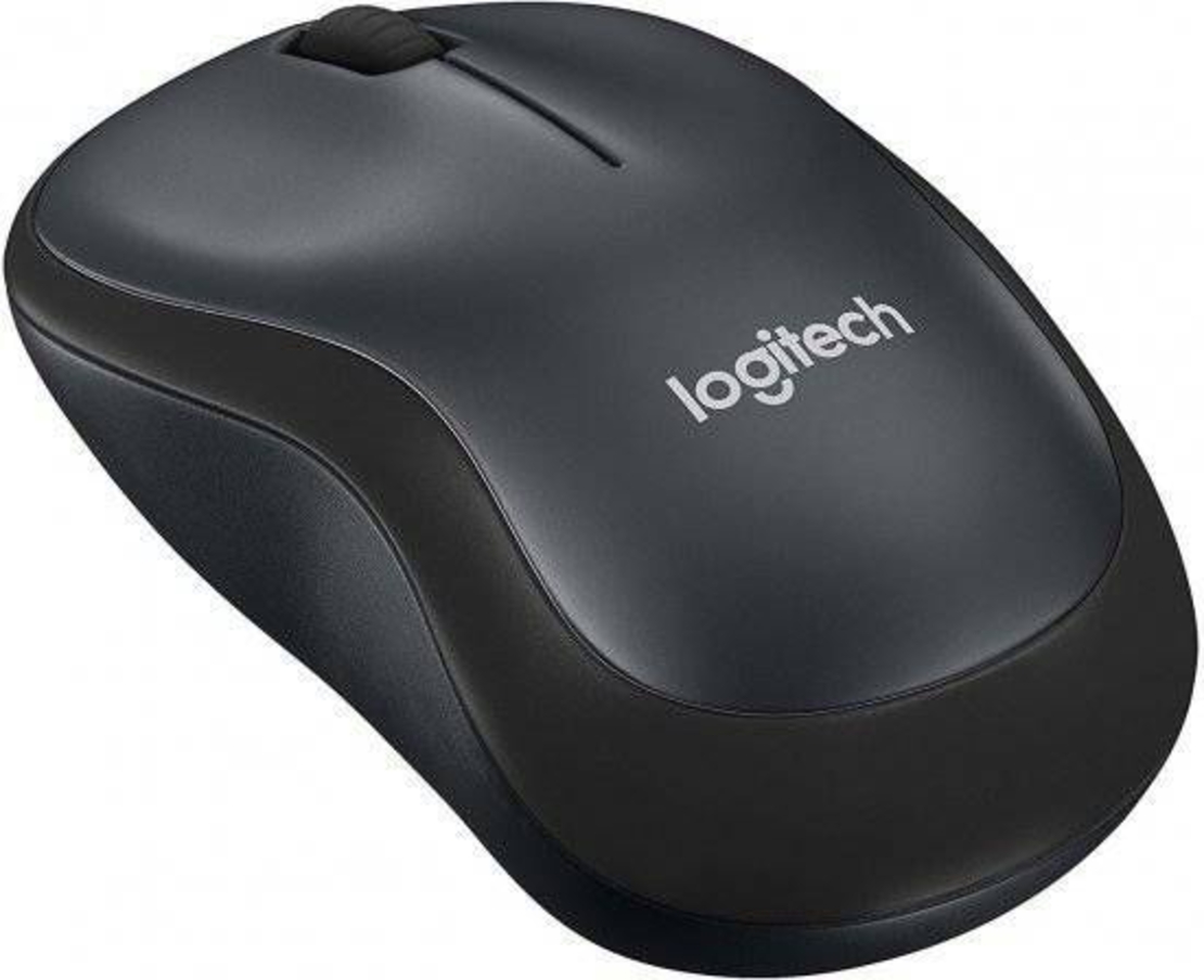 עכבר אלחוטי שקט  Logitech M220 Silent בצבע שחור