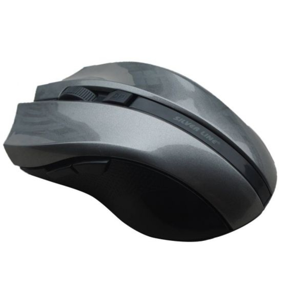 עכבר אלחוטי 5 לחצנים SILVER LINE RF317 2.4GHz אפור