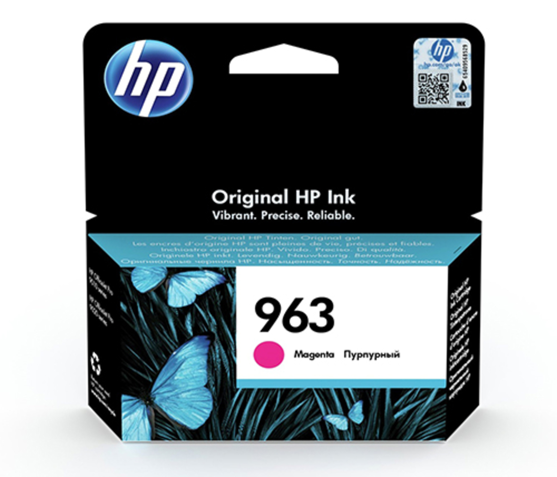 ראש דיו מקורי HP 963 אדום