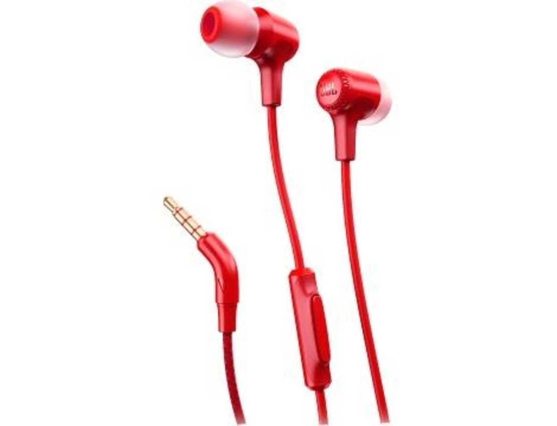 אוזניות JBL IN EAR E15 אדום