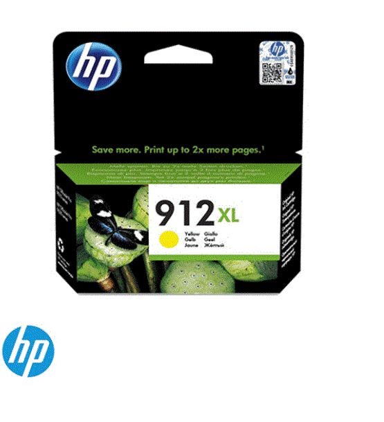 ראש דיו מקורי HP 912XL צהוב - כמות גדולה